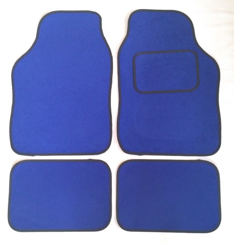 Blue car mats - blue, black