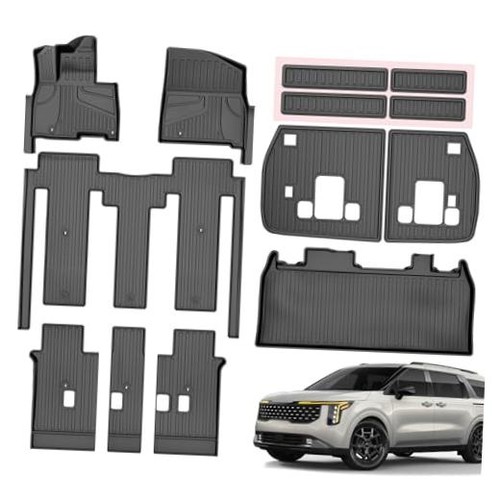 Floor mats for kia carnival - floor, 6)